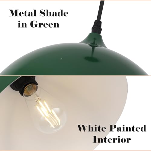 Green Pendant Lights (3 Count)