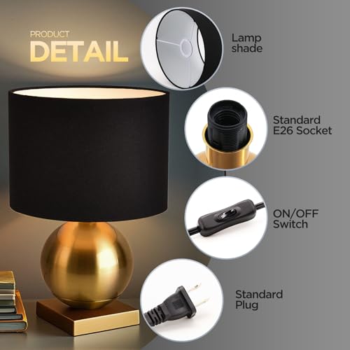 Gold Ball Modern Table Lamp