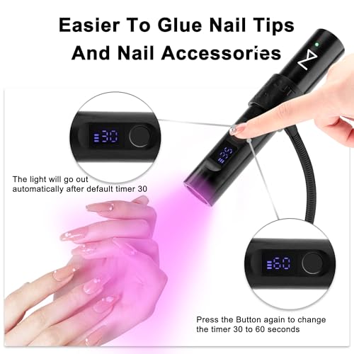 GlamCure GO Nail Flash Cure Lamp