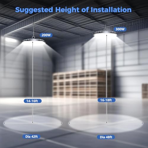 6 Pack UFO LED High Bay Light (6 Count)