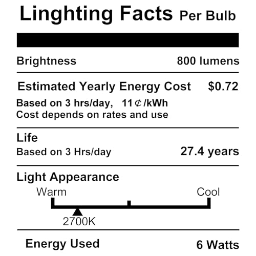 5 Inch Edison Bulb (4 Count)