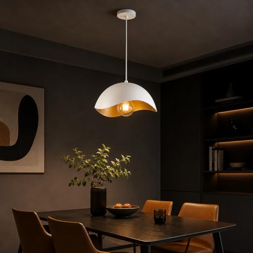 Modern White LED Pendant Light