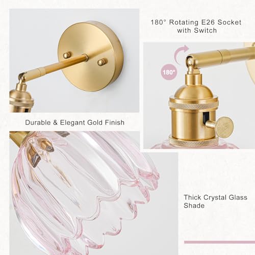 Hardwired Wall Sconce Light