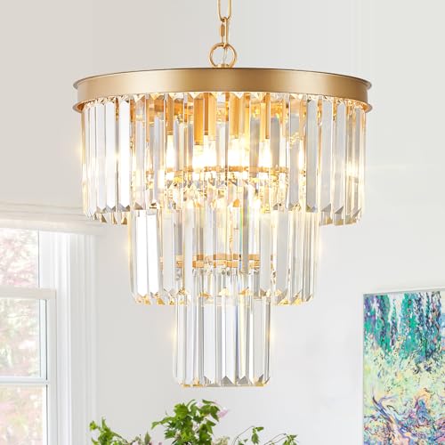 16" Modern Crystal Chandeliers