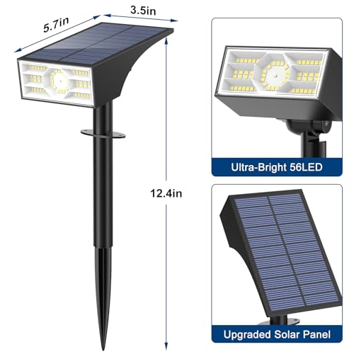 Solar Spot Lights Outdoor (10 Count)