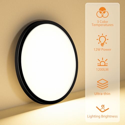 1PACK LED Flush Mount Ceiling Light Fixture