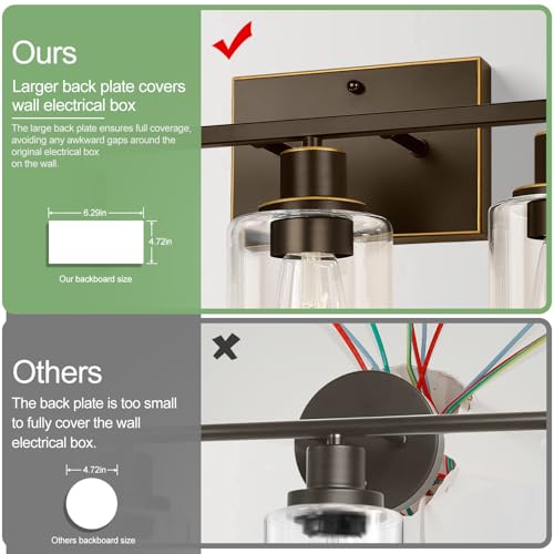 3 Light Bathroom Light Fixtures