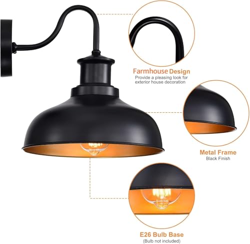 Outdoor Barn Lights (2 Count)