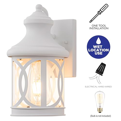 2 Pack Outdoor Wall Lights (2 Count)