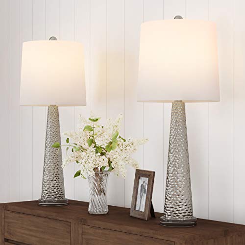 Table Lamps Silver (2 Count)