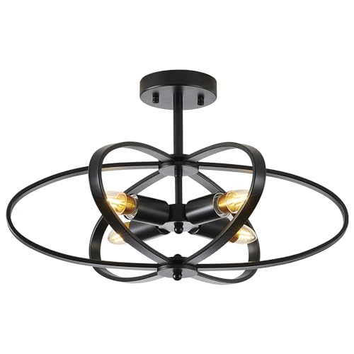 Semi Flush Mount Ceiling Light Chandelier
