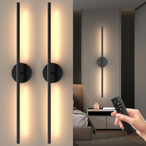 Battery Operated Wall Sconces Set of Two (2 Count)