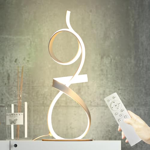 21.6 Inches Modern Knight Design Table Lamp with Remote Control