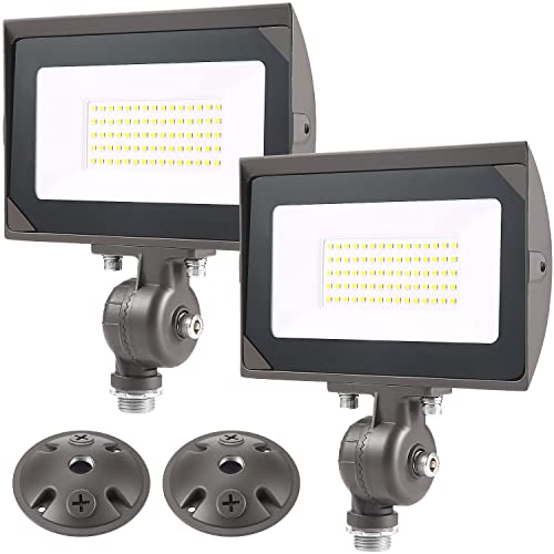 50W Outdoor LED Flood Light With 1 (2 Count)
