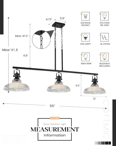 Farmhouse Dining Room Light Fixture