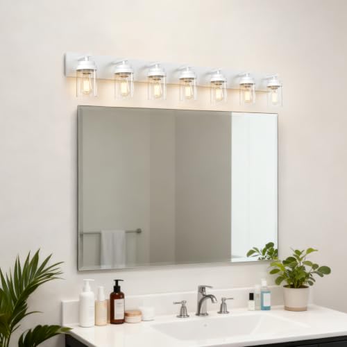 Bathroom Light Fixture White