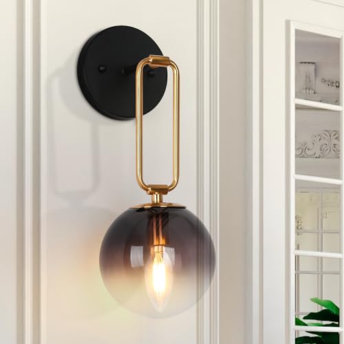 Black Gold Wall Sconce