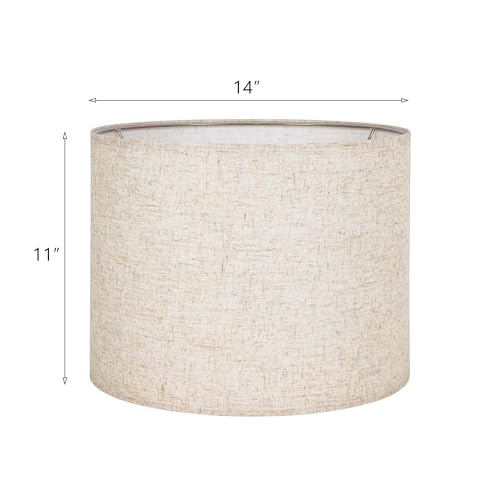 Linen Set of 2 Lampshade Requires Self (2 Count)
