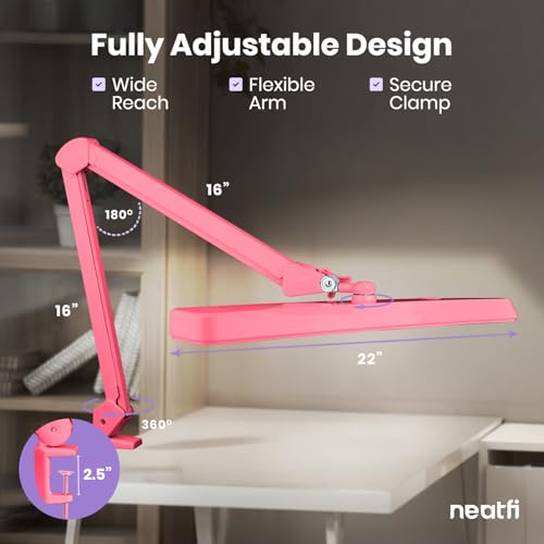 XL 2 500 Lumens 30W LED Task Lamp for Manicure Table