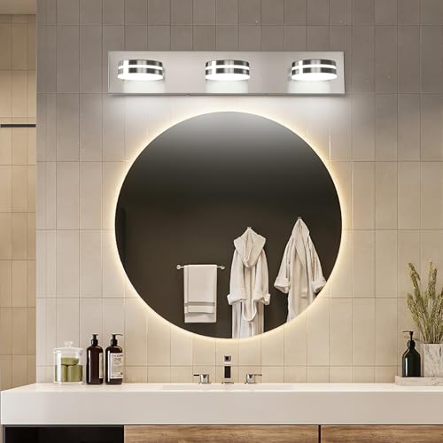 Brushed Nickel Bathroom Vanity Light