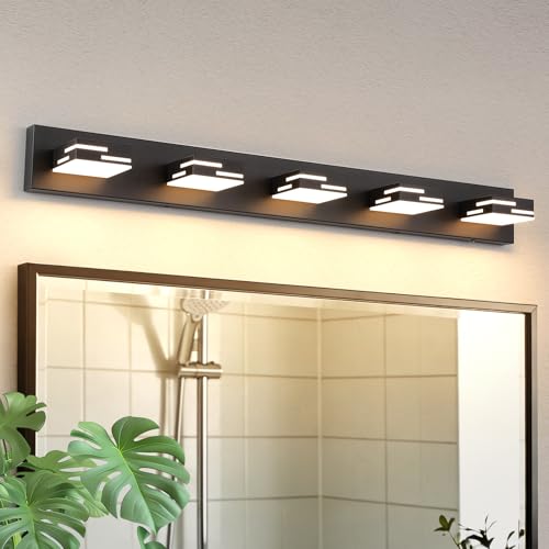 5 Light 5CCT Modern Bathroom Vanity Light Fixtures