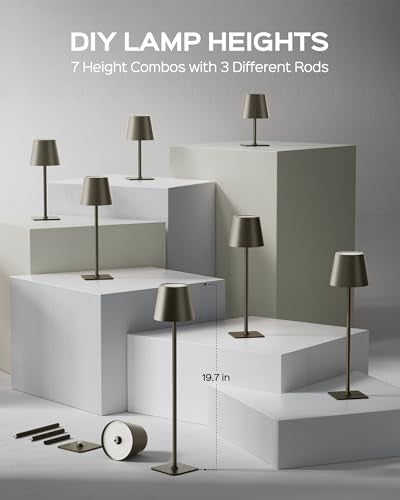 Cordless Lamp DIY Height (2 Count)