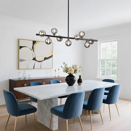 Mid Century Modern Globe Sputnik Chandelier