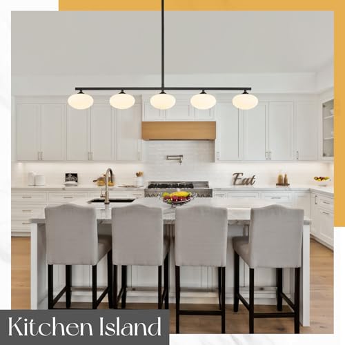 Black Kitchen Island Light