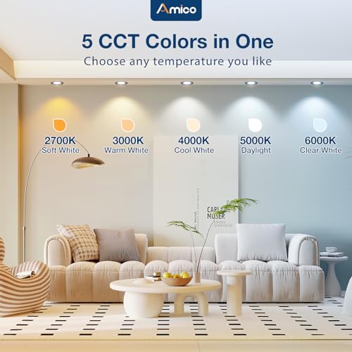 24 Pack 5 6 inch LED Recessed Lighting (24 Count)