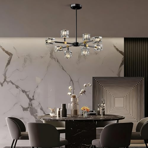 Modern Sputnik Crystal Kitchen Chandelier