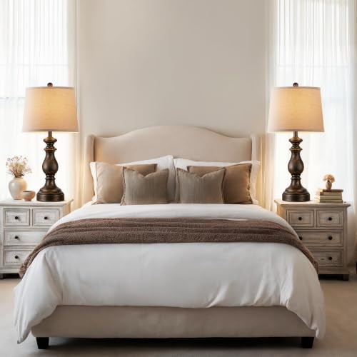 Traditional Table Lamp Set of 2 (2 Count)