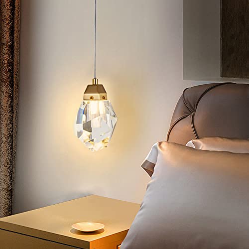 1 Light Crystal Pendant