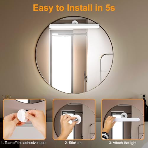 Rechargeable Vanity Lights for Mirror