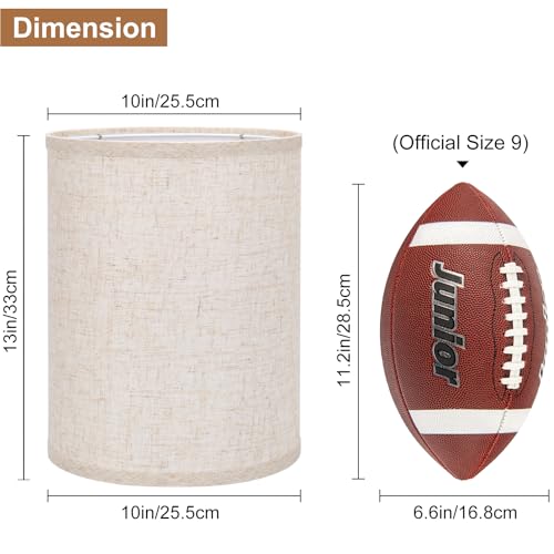 Tall Drum Lamp Shades Set of 2 (2 Count)