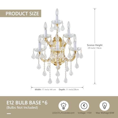 Modern Crystal Wall Sconce Lights
