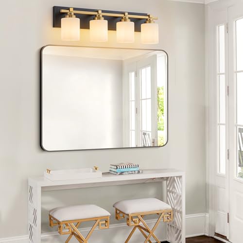 Modern Bathroom Light Fixtures Over Mirror (4 Count)