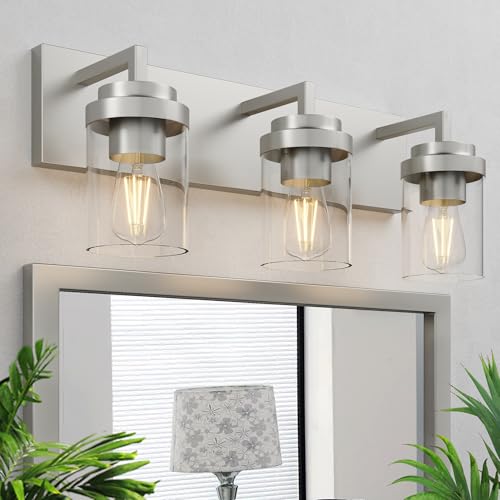 Bathroom Lighting Fixtures (3 Count)