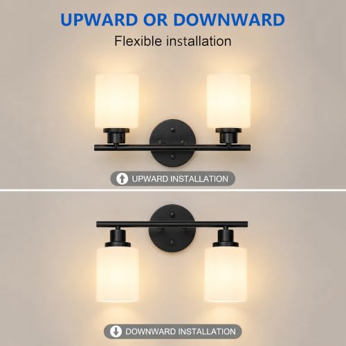 2 Light Bathroom Light Fixtures
