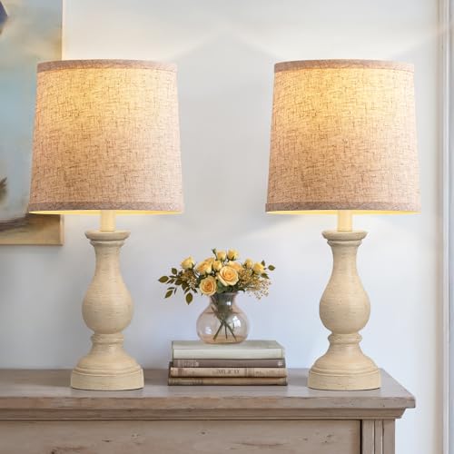 Farmhouse Table Lamps Set of 2 (2 Count)