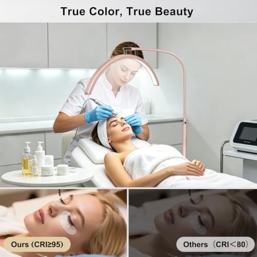 Professional Half Moon LED Desk Light for Nail Techs & Artists
