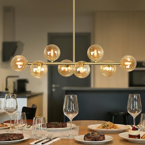 Gold Linear Chandelier