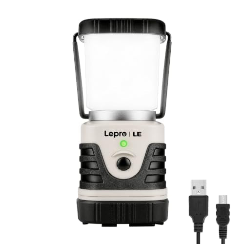 1000LM LED Camping Lantern Rechargeable with 4 Light Modes