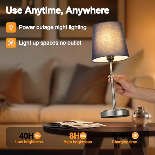 Cordless Table Lamps Set of 2 (2 Count)