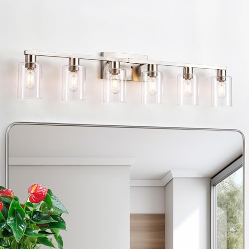 6 Light Bathroom Light Fixtures
