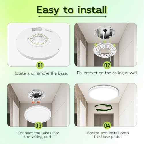 9 Inch Selectable CCT LED Round Flat Panel Light