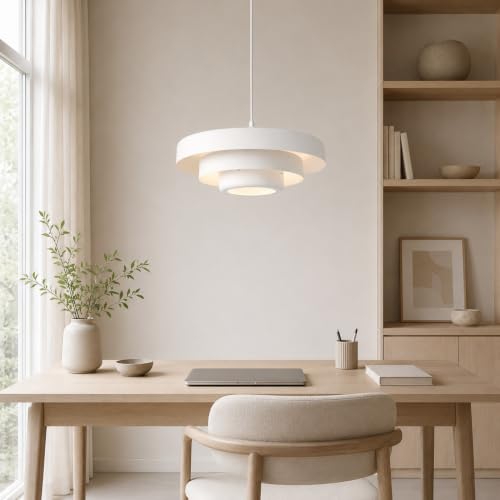White Plug in Pendant Light