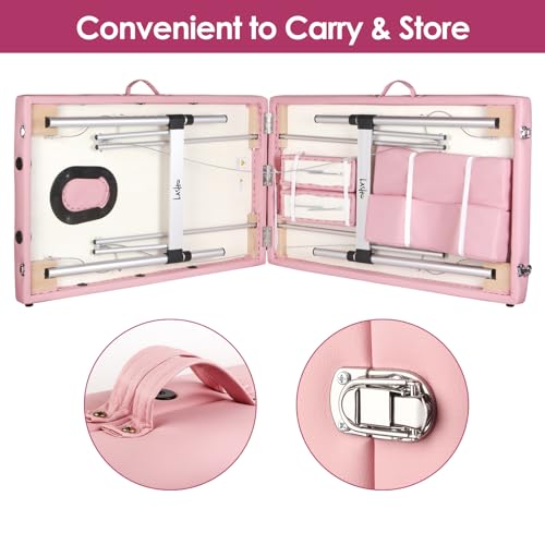 Portable Lash Bed for Lash Extensions with Eyelash Pillow