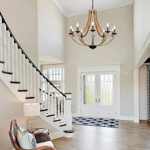 Farmhouse Chandeliers for Dining Room Light Fixture
