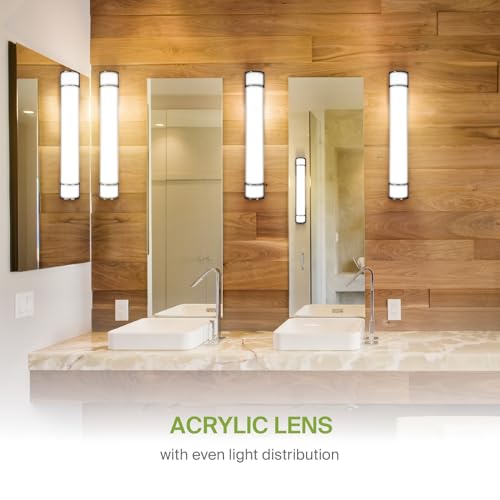 LED 36" Vanity Flush Mount Light Fixture (2 Count)