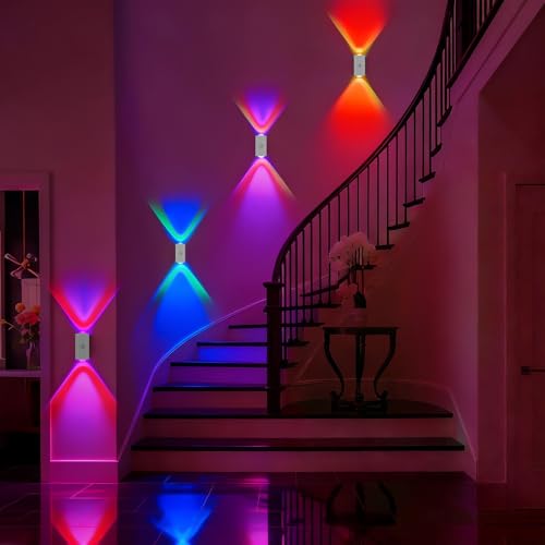 Motion Sensor Rechargeable Night Light Color Changing (2 Count)